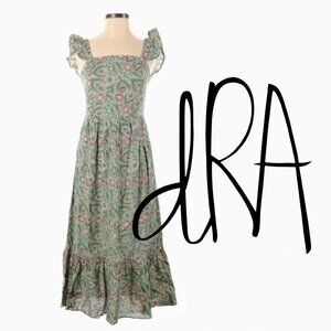 DRA Resa Green Sundress NWOT